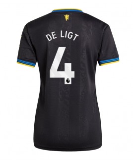 Günstige Manchester United Matthijs de Ligt #4 3rd trikot Damen 2025-26 Kurzarm